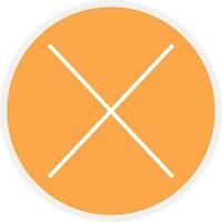 Crose Creative Icon Design vector