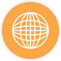 Globe Creative Icon Design vector