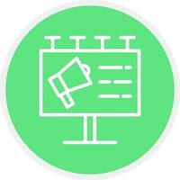 Ad Creative Icon Design vector