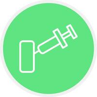 Vaccine Creative Icon Design vector