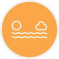 Sea Creative Icon Design vector