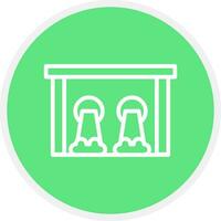 Hydroelectric Creative Icon Design vector