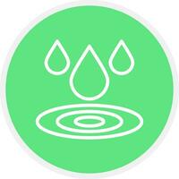 Water Creative Icon Design vector
