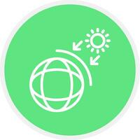 ozone Layers Creative Icon Design vector