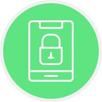 Lock Screen Creative Icon Design vector
