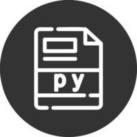 py Creative Icon Design vector