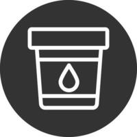 Urine Sample Creative Icon Design vector