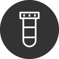 Test Tube Creative Icon Design vector