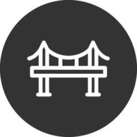 Bridge Creative Icon Design vector