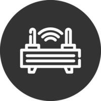 Router Creative Icon Design vector
