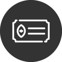 Ticket Creative Icon Design vector