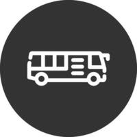 diseño de icono creativo de autobús vector