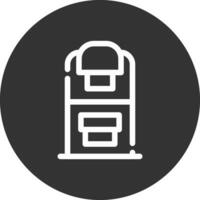 Mammogram Creative Icon Design vector