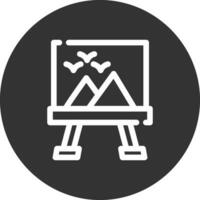 Canvas Creative Icon Design vector