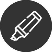 Highlighter Creative Icon Design vector