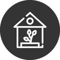 Greenhouse Creative Icon Design vector