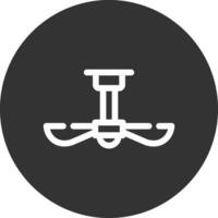 Ceiling Fan Creative Icon Design vector