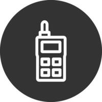 Walkie Talkie Creative Icon Design vector