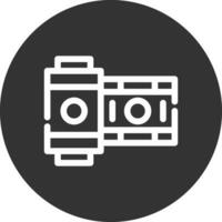 Camera Roll Creative Icon Design vector