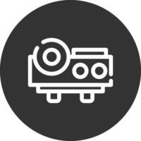 Projector Creative Icon Design vector