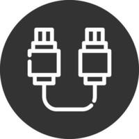 Usb Connection Creative Icon Design vector