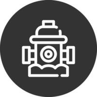 Fire Hydrant Creative Icon Design vector