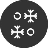 Snowflake Creative Icon Design vector