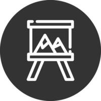 Canvas Creative Icon Design vector