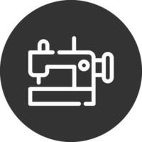 Sewing Machine Creative Icon Design vector