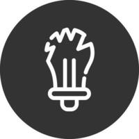 Bulb Creative Icon Design vector