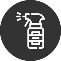 Spray Bottle Creative Icon Design vector