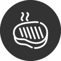 Steak Creative Icon Design vector