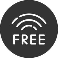 diseño de icono creativo wifi gratis vector