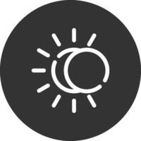 Eclipse Creative Icon Design vector