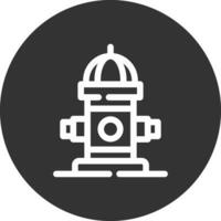 Fire Hydrant Creative Icon Design vector