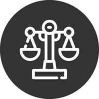 Law Creative Icon Design vector