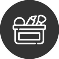 diseño de icono creativo de bolsa de maquillaje vector