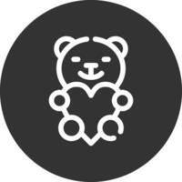 diseño de icono creativo de oso vector