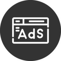 Advertising Creative Icon Design vector