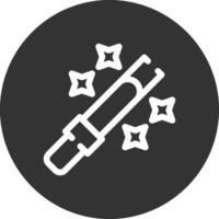 Glow Sticks Creative Icon Design vector