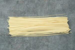 Dried Raw Noodles. Food preparation photo