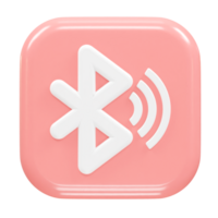 Bluetooth icona trasparente illustrazione interpretazione png