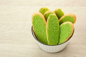 Bagelen, dried bread with crunchy texture, Indonesian traditional snack photo