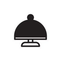 icono herramientas en el cocina, negro icono png