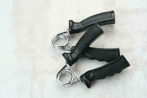 Hand grip exercise, strengthening tools photo