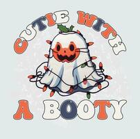 Funny Halloween t-shirt design ,Funny Halloween Ghost t-shirt design ,Halloween t-shirt design vector