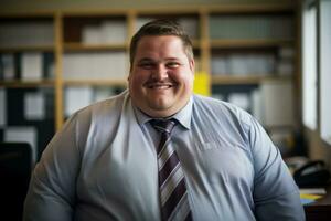 a man in a tie and shirt smiles for the camera generative ai photo