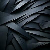 a black and white abstract background with lots of black shapes generative ai photo