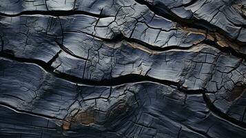 a close up of a piece of wood that has been burned generative ai photo