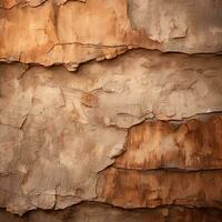 a close up of a wall with peeling paint generative ai photo